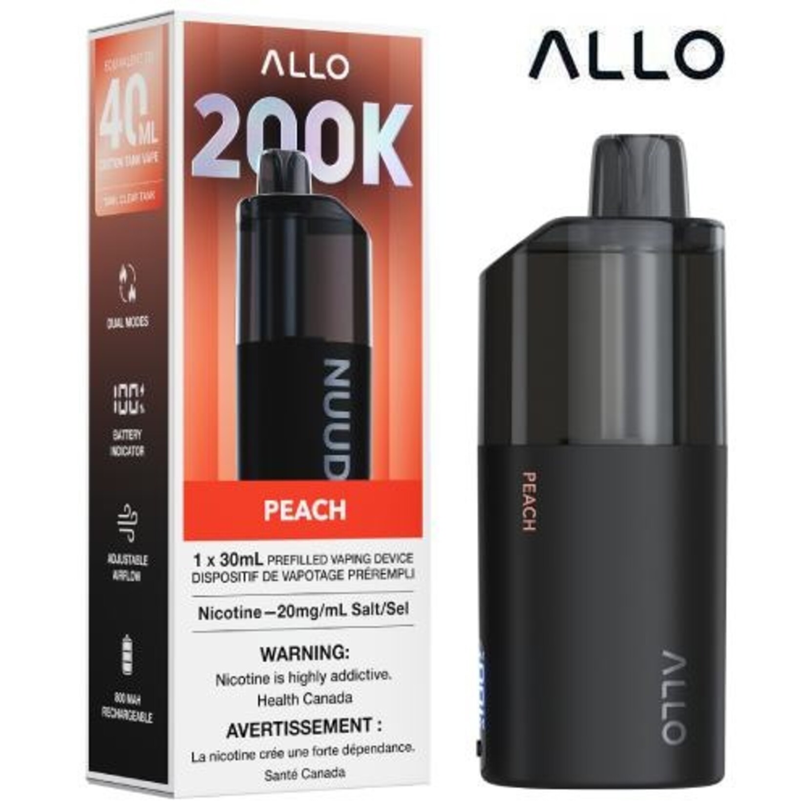 Allo Allo Nuud 200K (30ml)