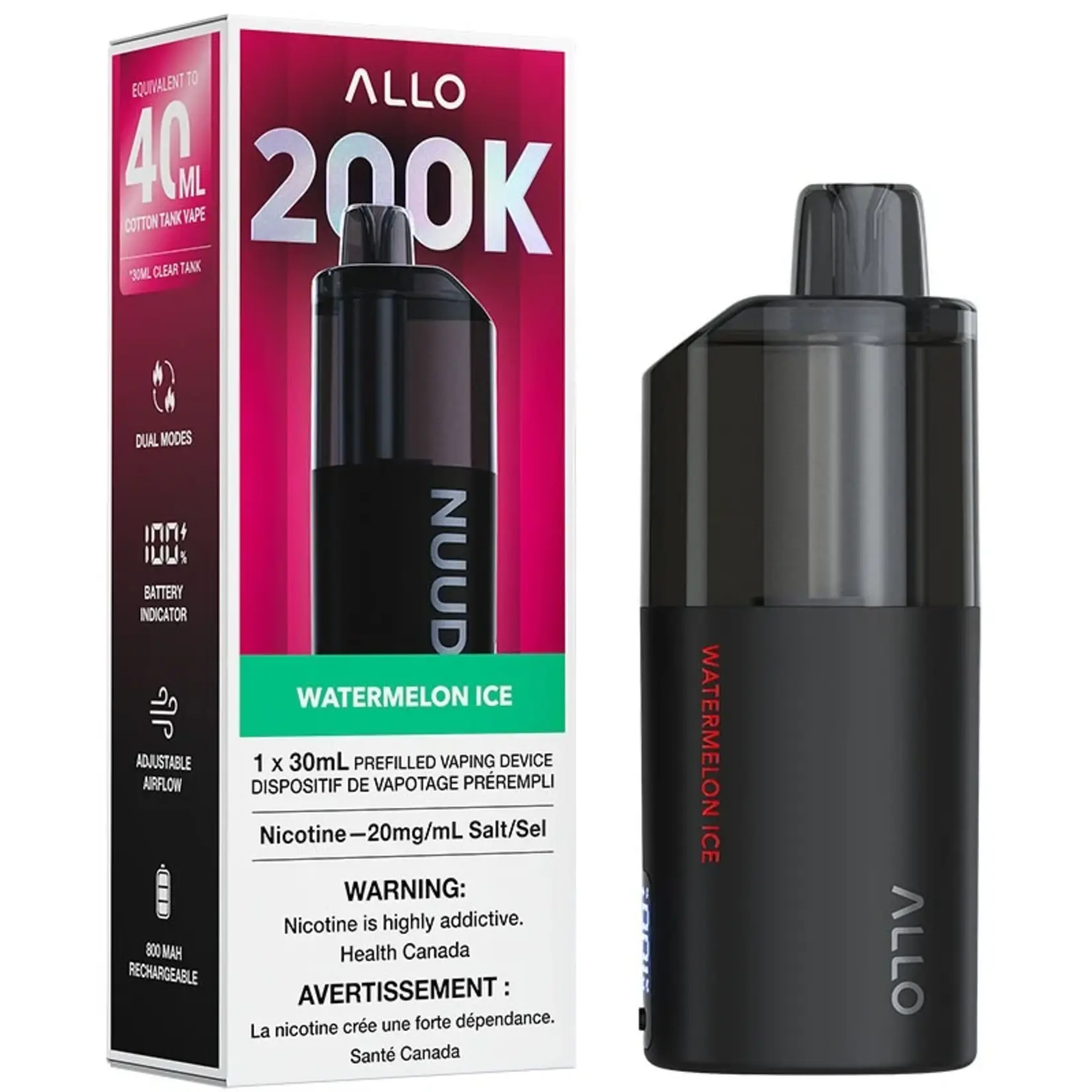 Allo Allo Nuud 200K (30ml)