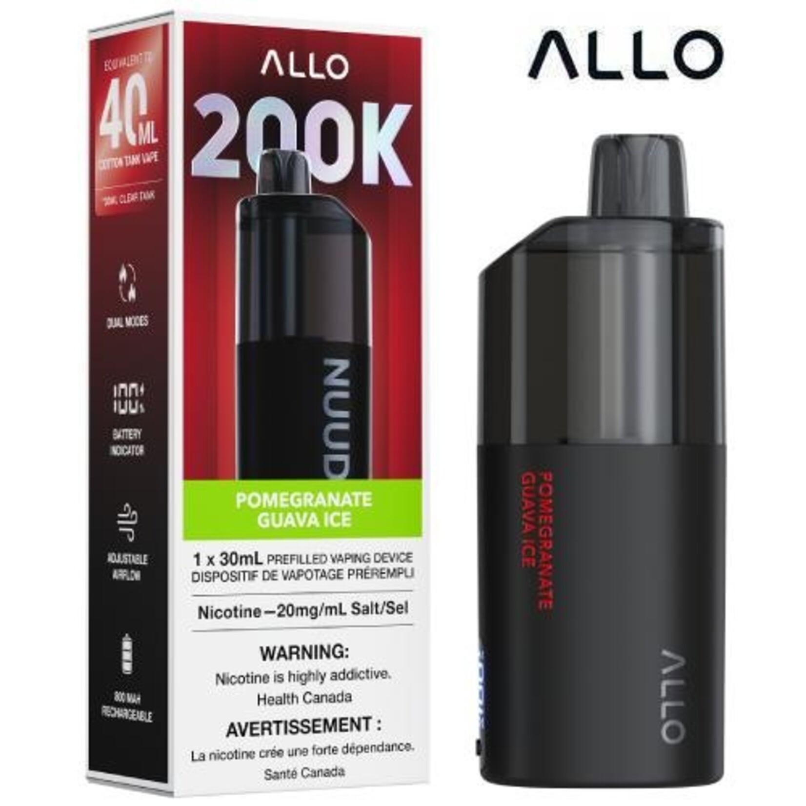 Allo Allo Nuud 200K (30ml)