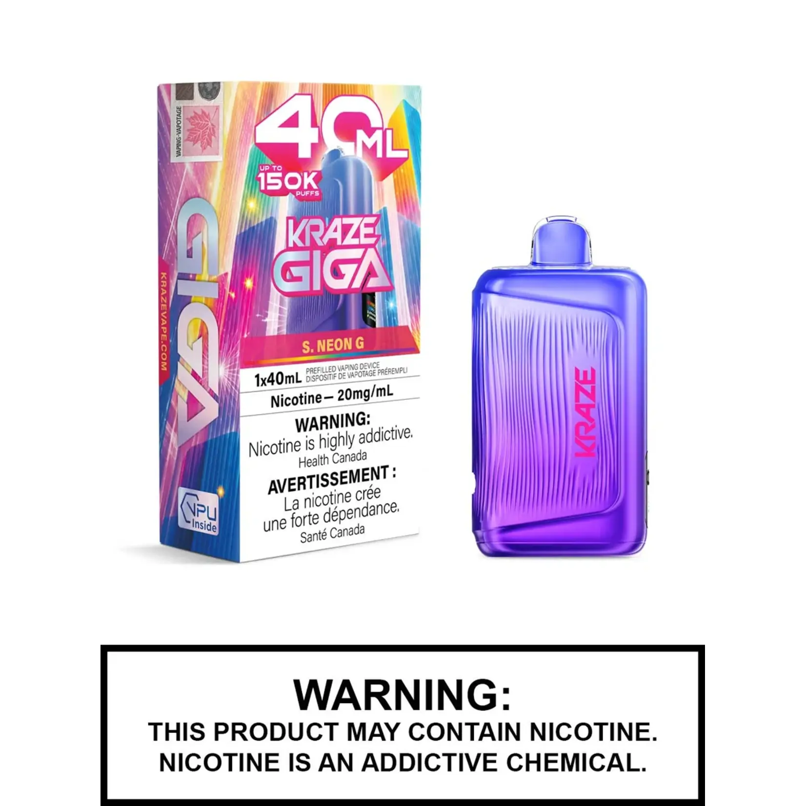 Kraze Kraze Giga 150K (40ml)