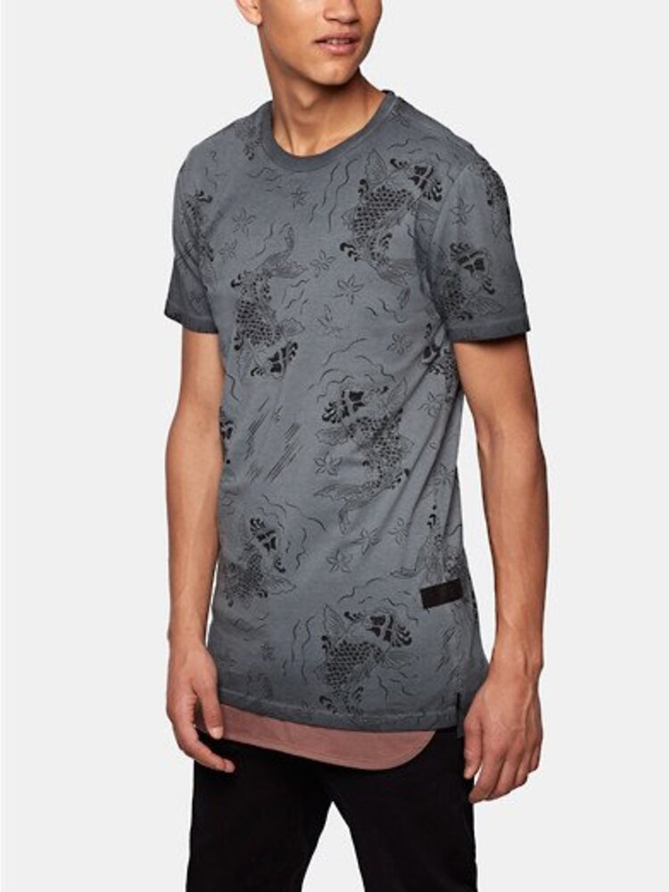 The Sting Long fit print tee