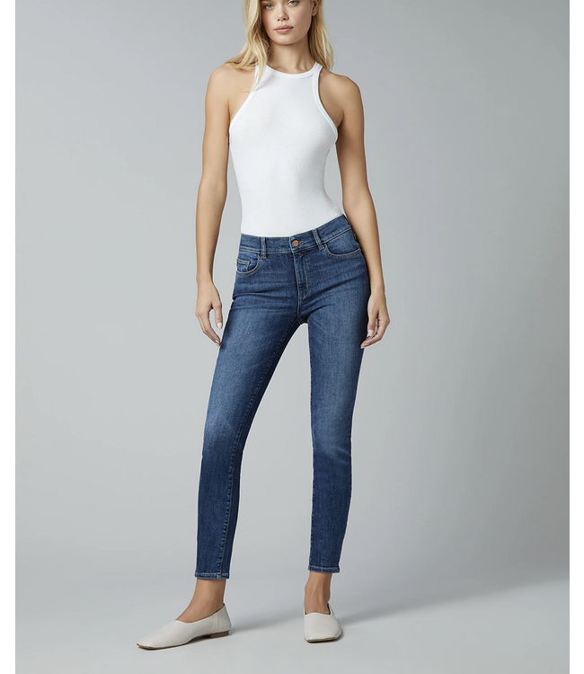 DL1961 Florence Skinny Mid Rise Instasculpt Ankle