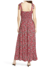 BB Dakota Sandy Floral Maxi Print Dress