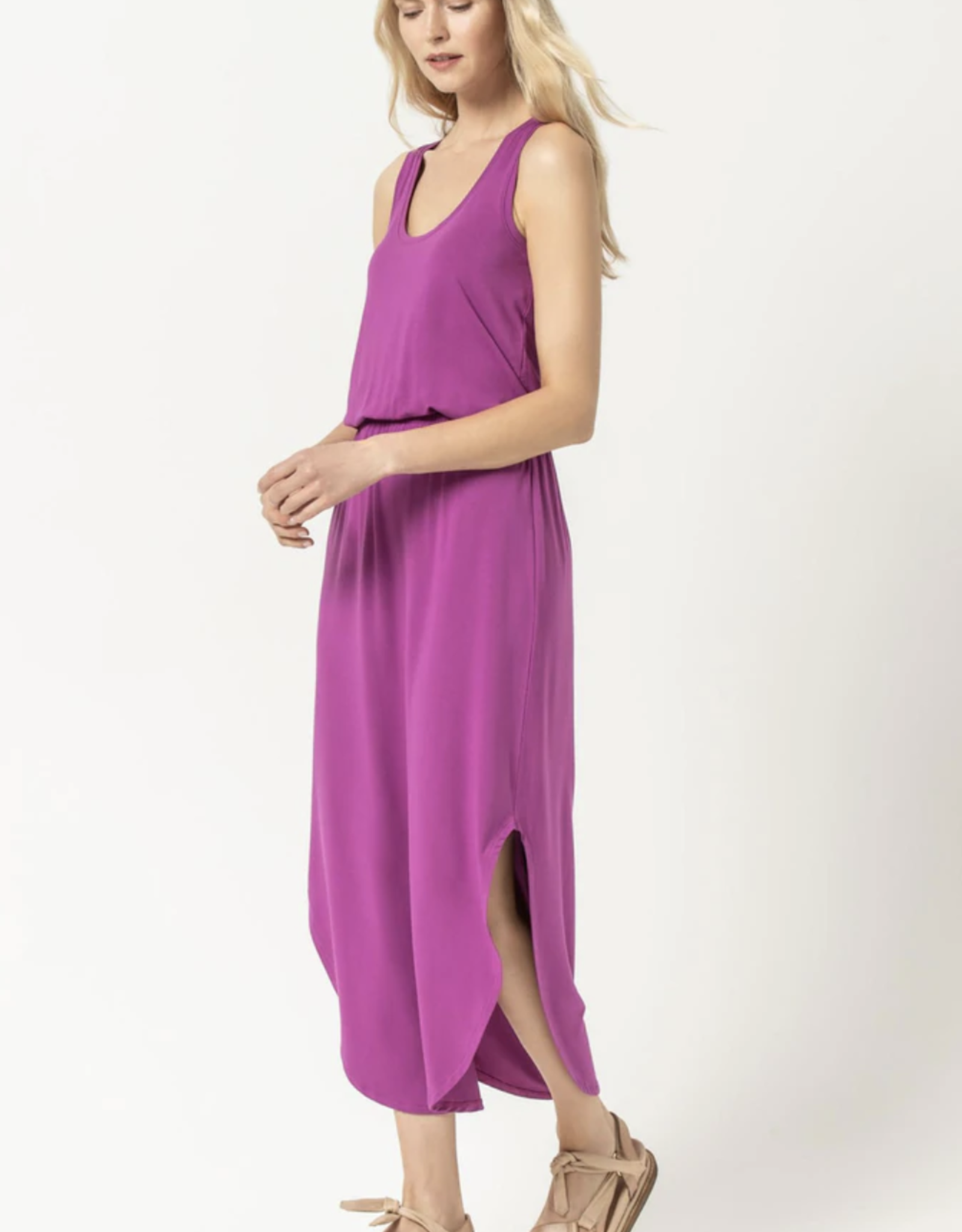 Lilla P Racing Stripe Maxi Dress