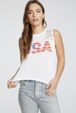 Chaser USA Star Muscle Tank