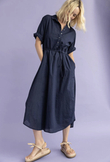 Lilla P Maxi Shirt Dress