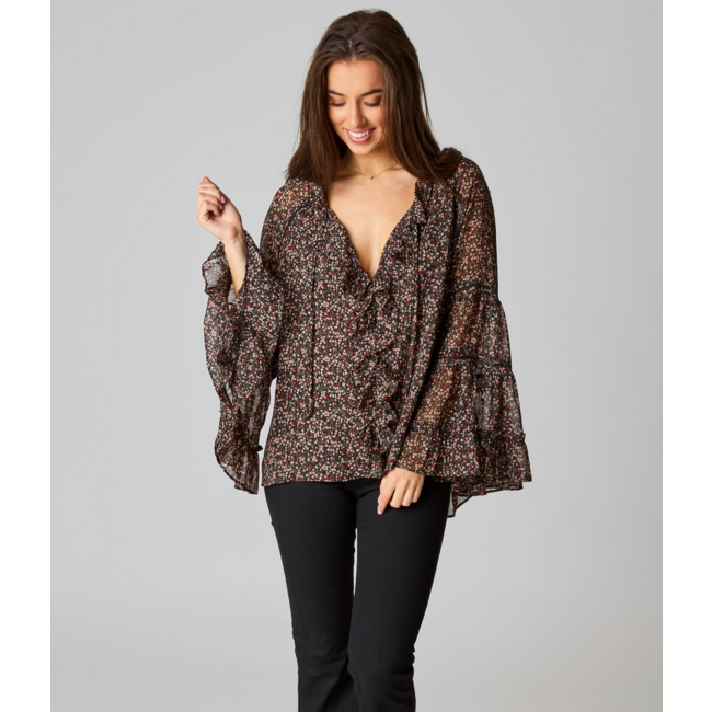 Mason Bell Sleeve Top