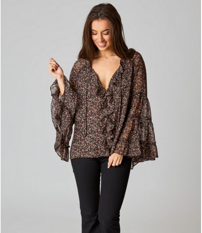 Mason Bell Sleeve Top