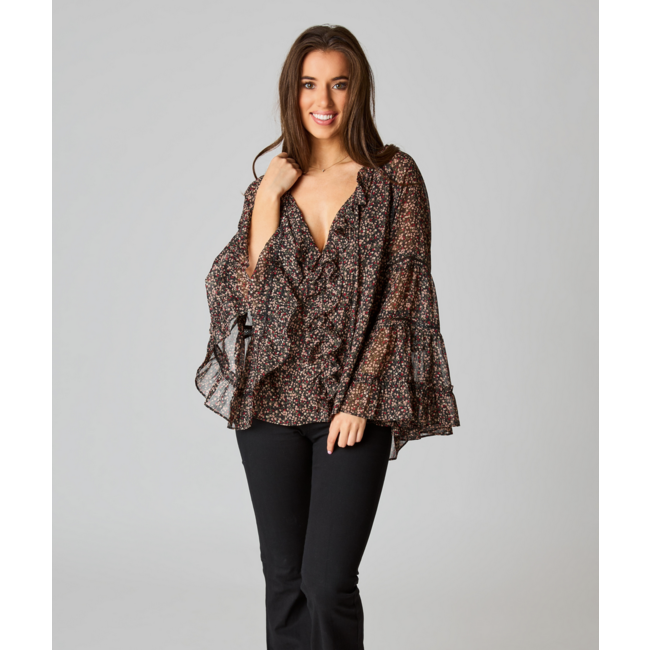 Mason Bell Sleeve Top