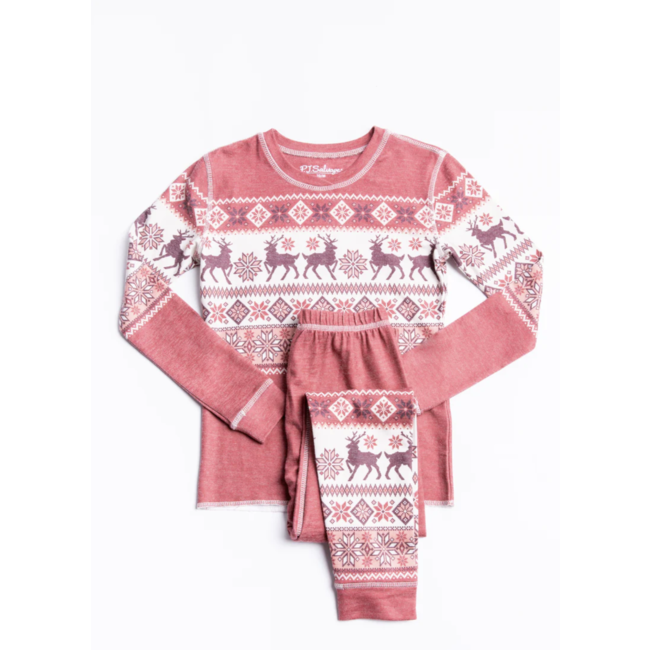 PJ Salvage Kid Jammie Fair Isle Set