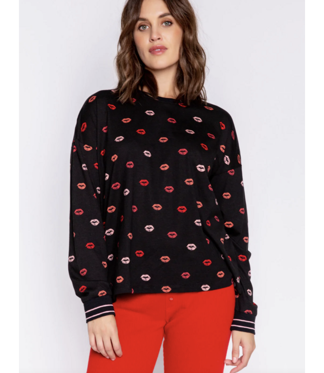 PJ Salvage Be Mine Long Sleeve Top