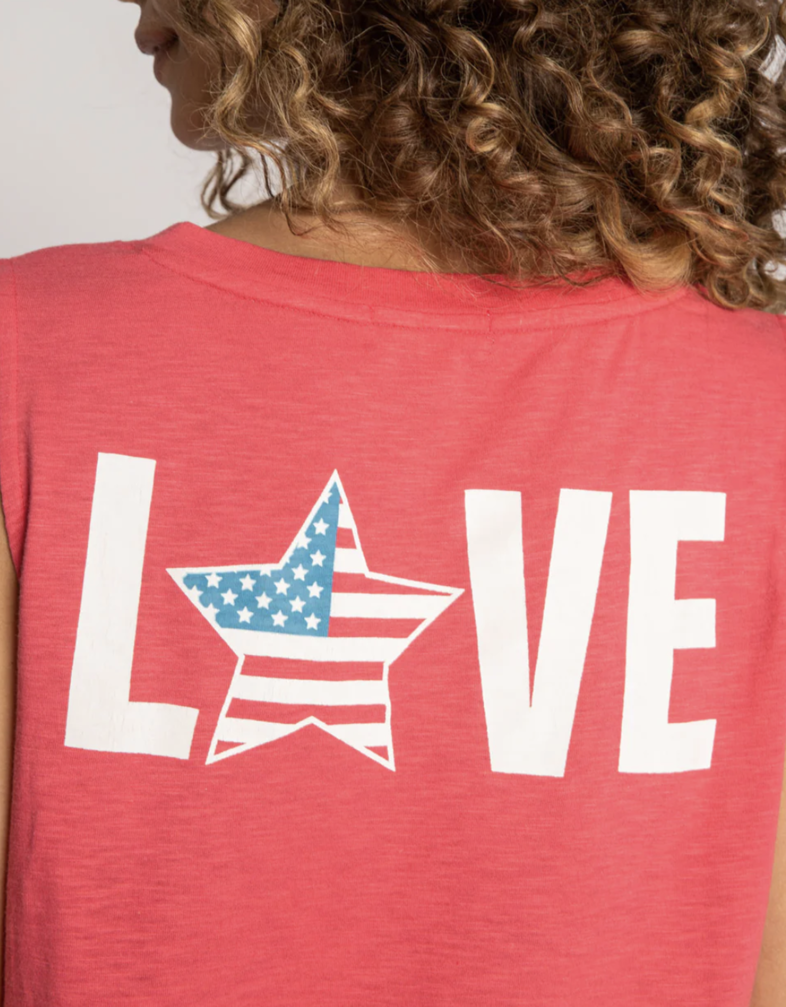 PJ Salvage Star Spangled Love Tank