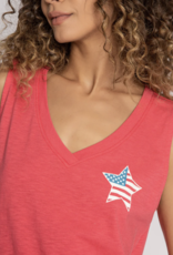 PJ Salvage Star Spangled Love Tank