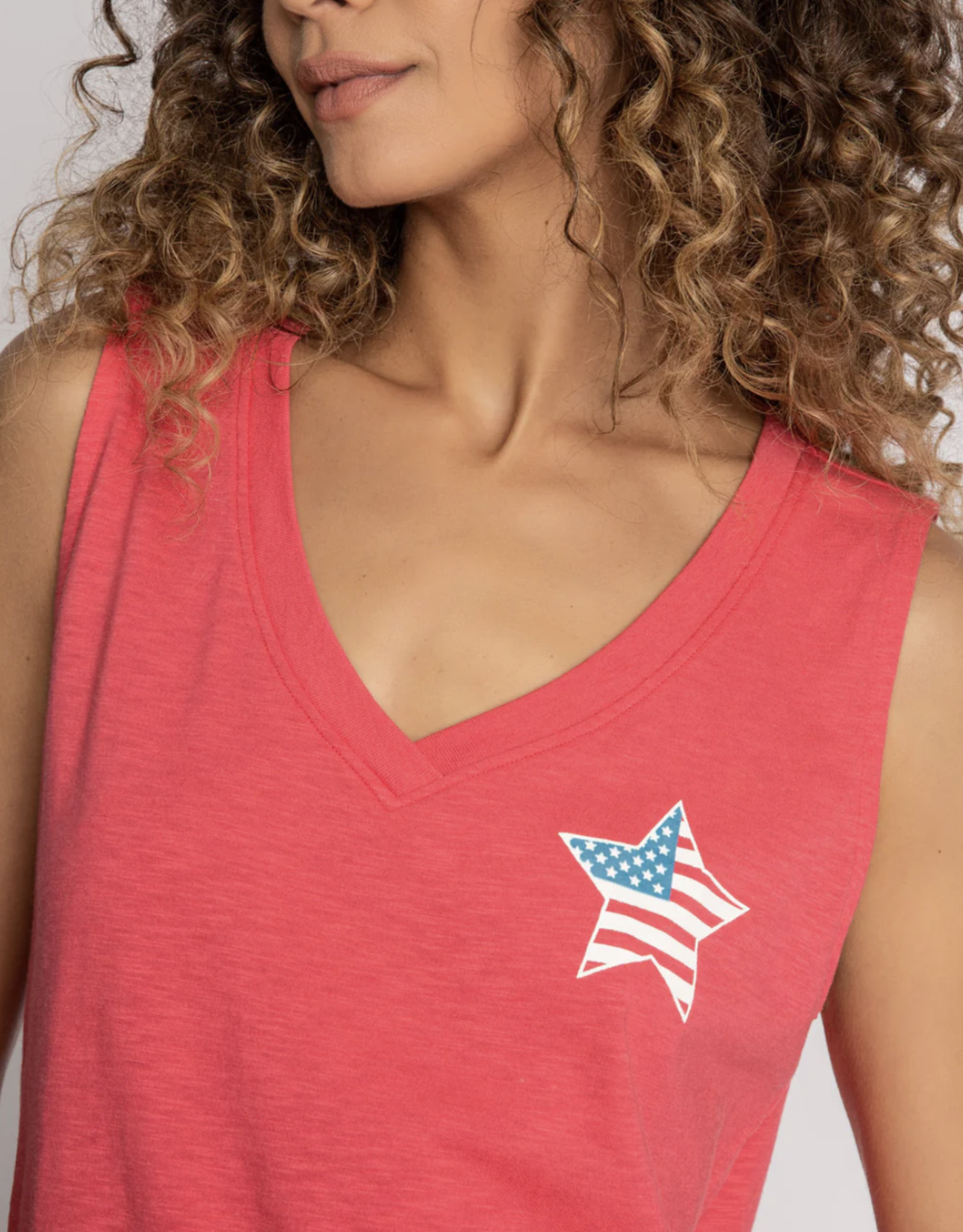 PJ Salvage Star Spangled Love Tank