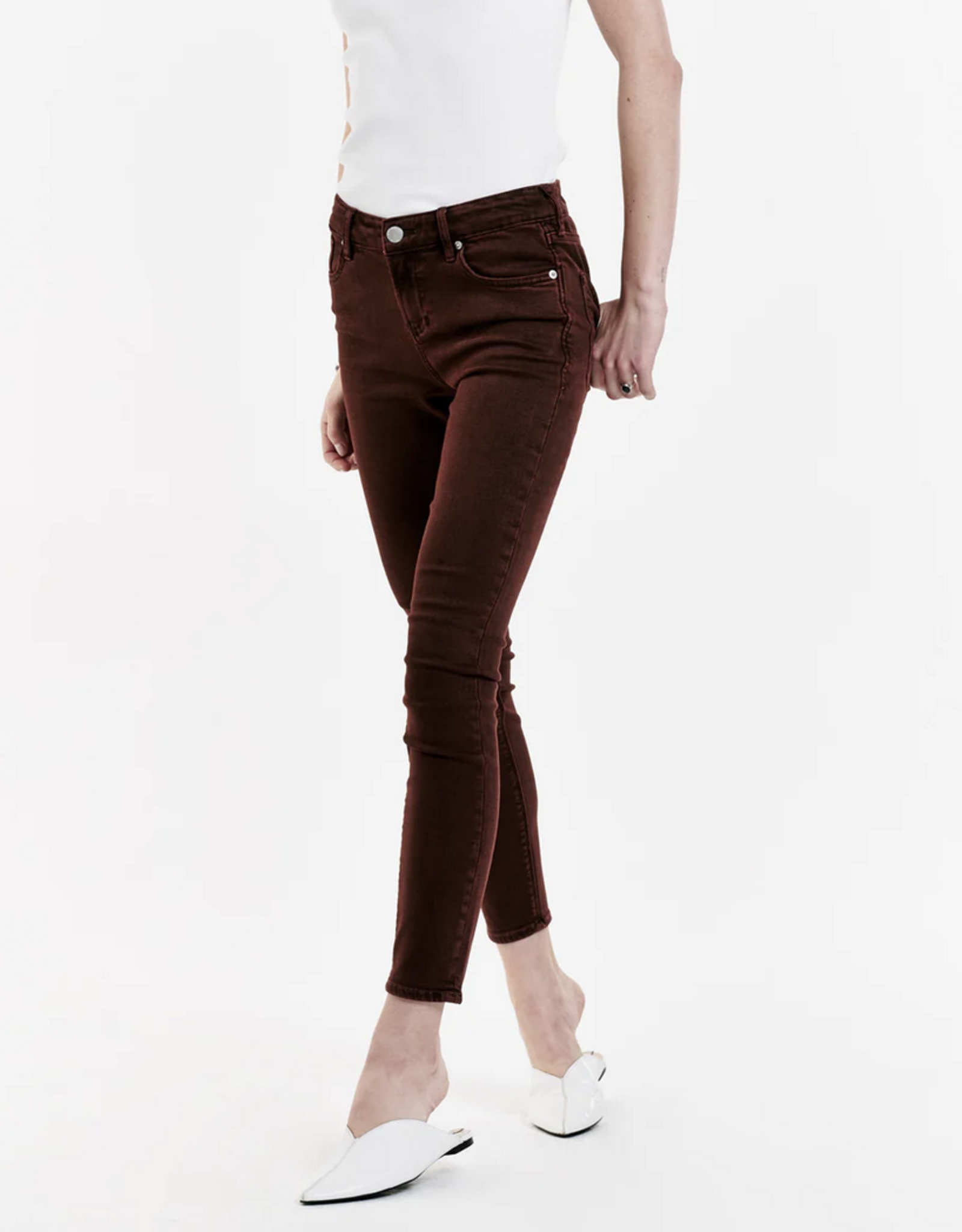 Dear John Gisele High Rise Ankle Skinny Jeans