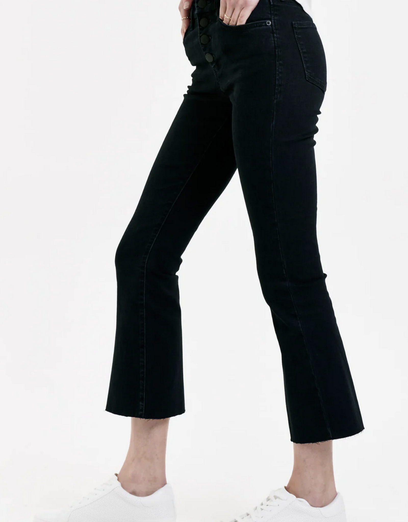 Dear John Jeanne High Rise Crop Flare Jeans