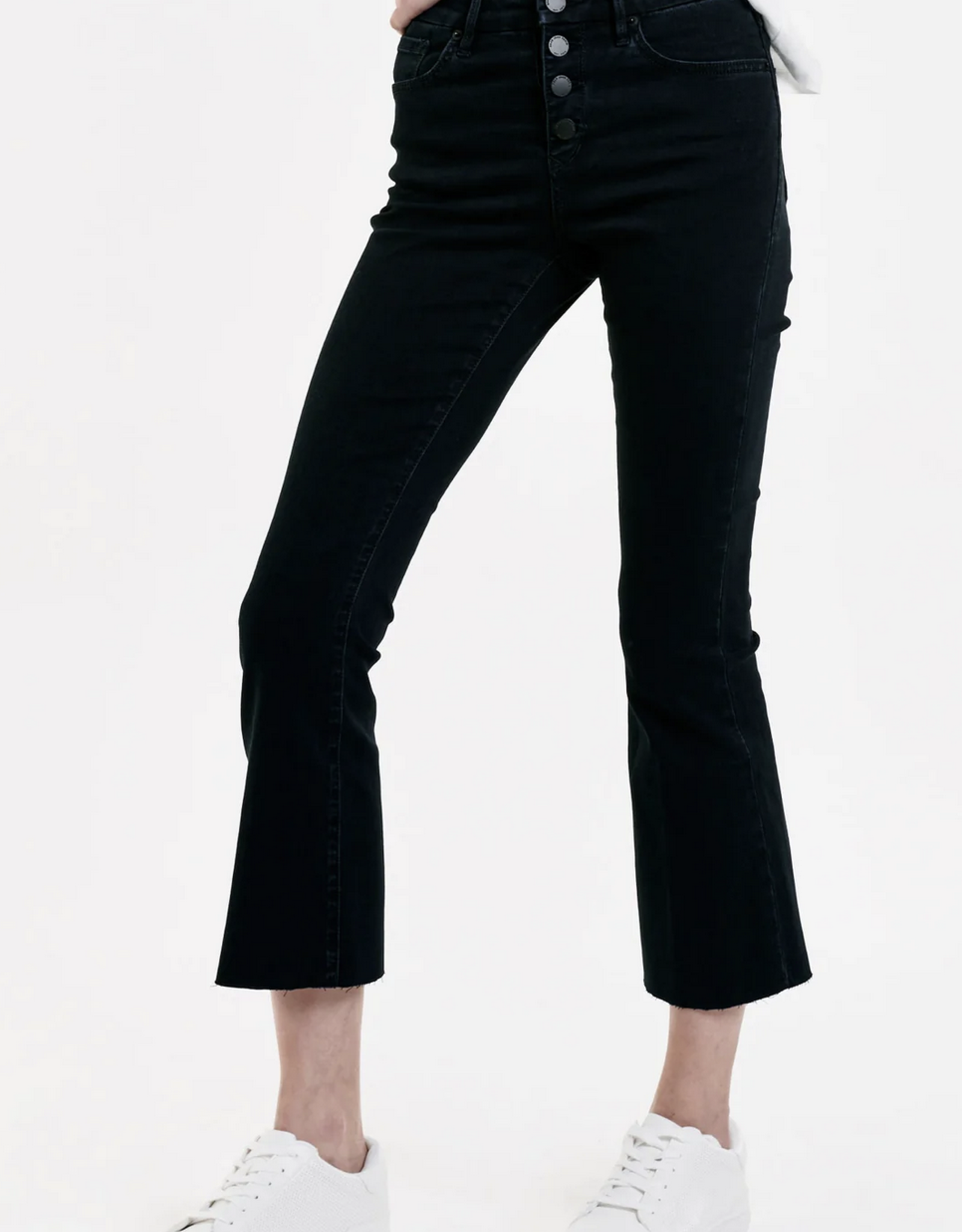 Dear John Jeanne High Rise Crop Flare Jeans