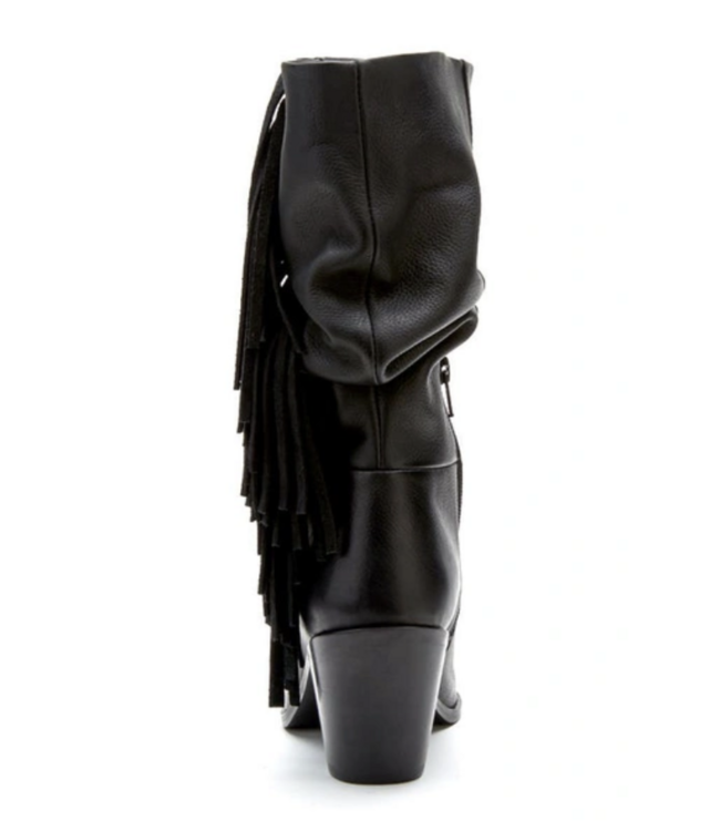 Brin Fringe Leather Boot
