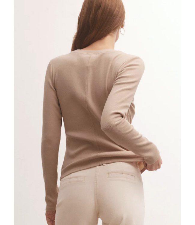 Z Supply Sirena Rib L/S Tee