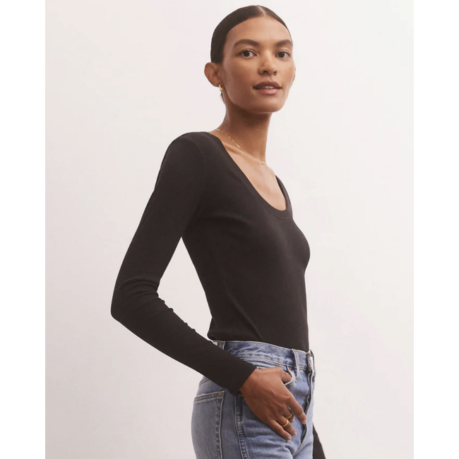 Z Supply Sirena Rib L/S Tee