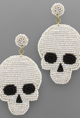 Skull Bead Earrings
