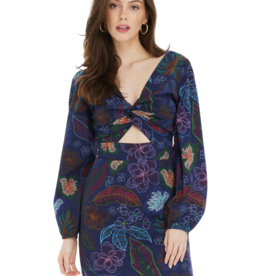 Allison Flora Mini Dress