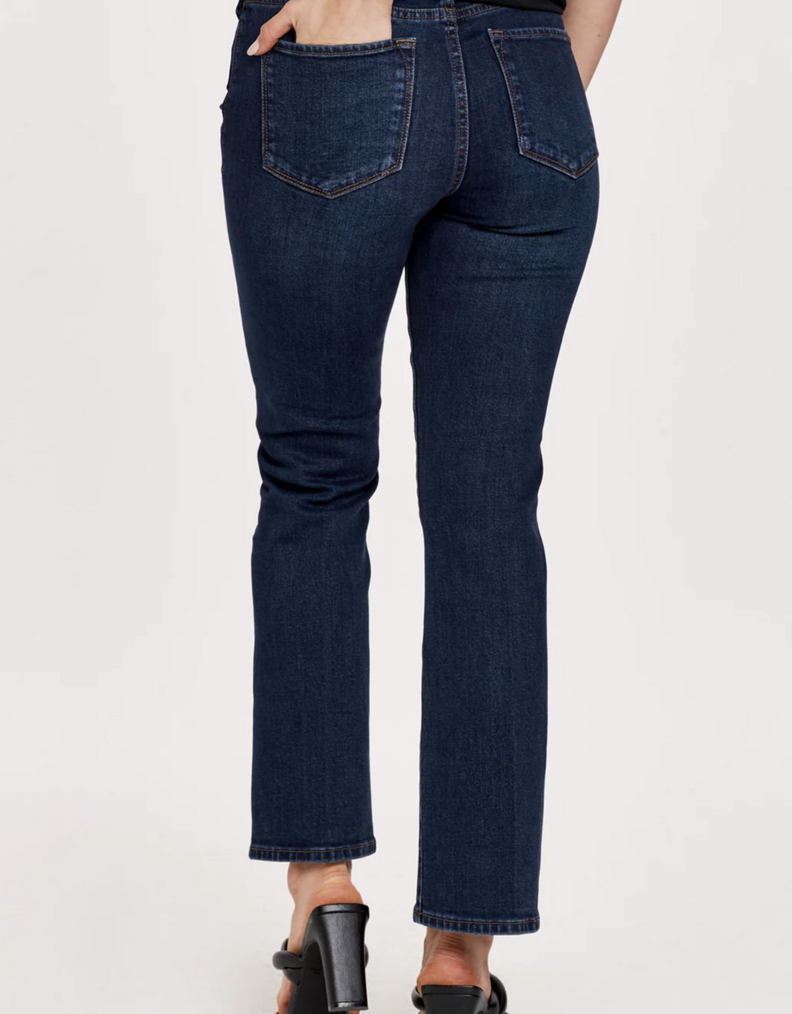 Dear John Jeanne High Rise Crop Flare Jeans