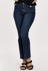 Dear John Jeanne High Rise Crop Flare Jeans