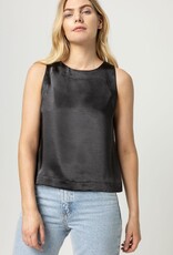 Lilla P Sleeveless Satin Top