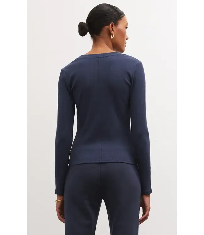 Z Supply Sirena Rib L/S Tee