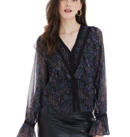 Allison Metallic Jules Blouse