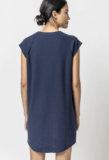 Lilla P V-Neck Raglan Dress