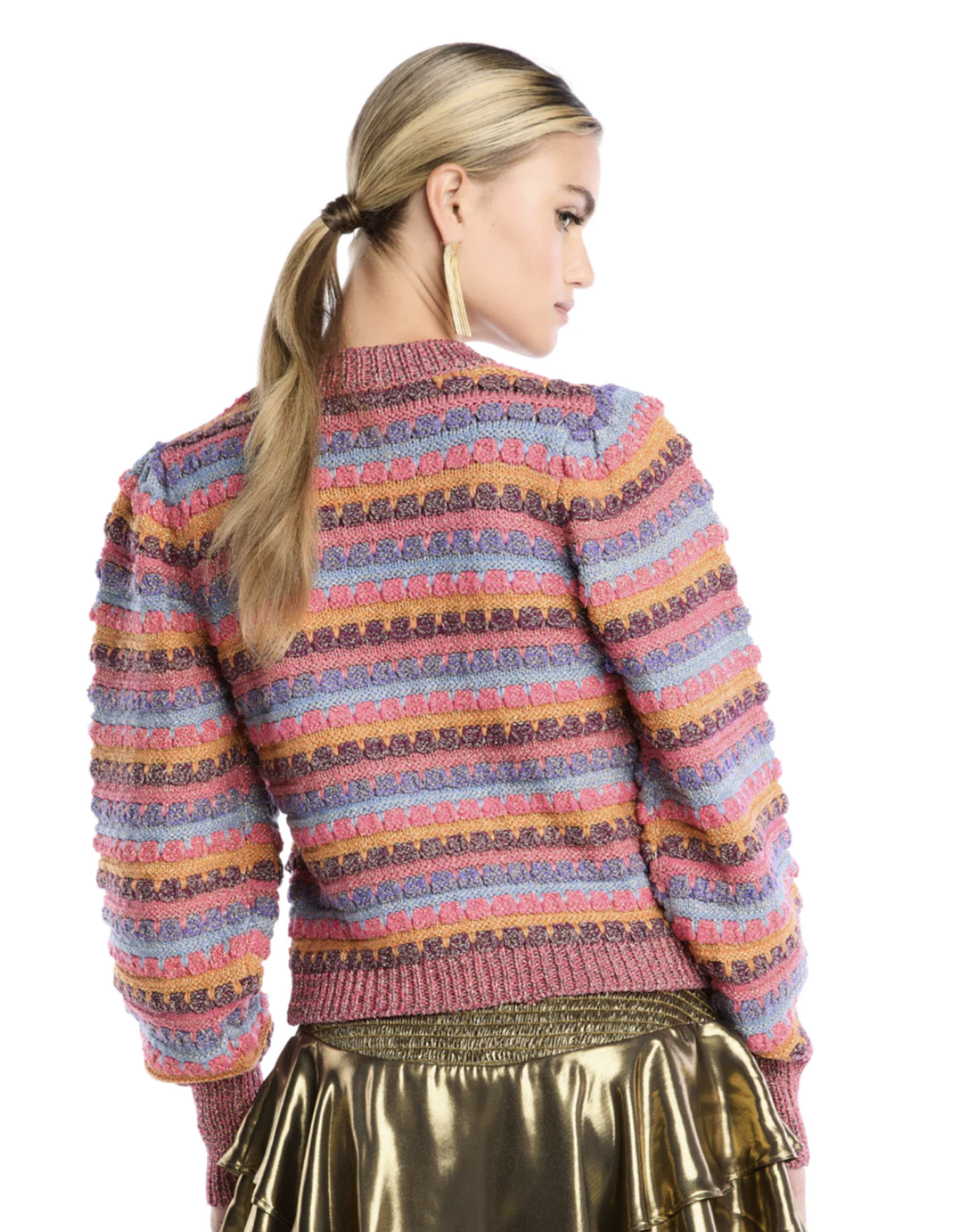 Allison Metallic Adelle Sweater