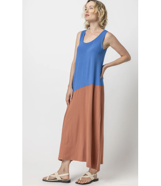 Lilla P Colorblock Tank Dress