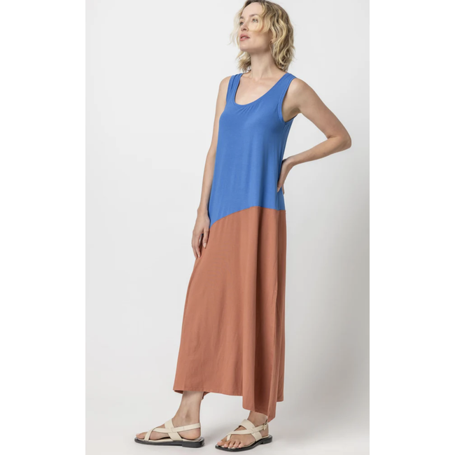 Lilla P Colorblock Tank Dress