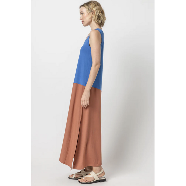 Lilla P Colorblock Tank Dress
