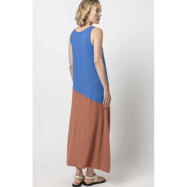 Lilla P Colorblock Tank Dress