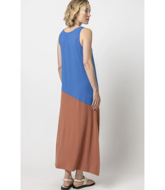 Lilla P Colorblock Tank Dress