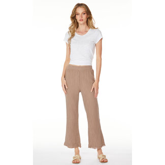 Bobi Cropped Wide Leg Pant