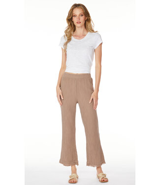 Bobi Cropped Wide Leg Pant