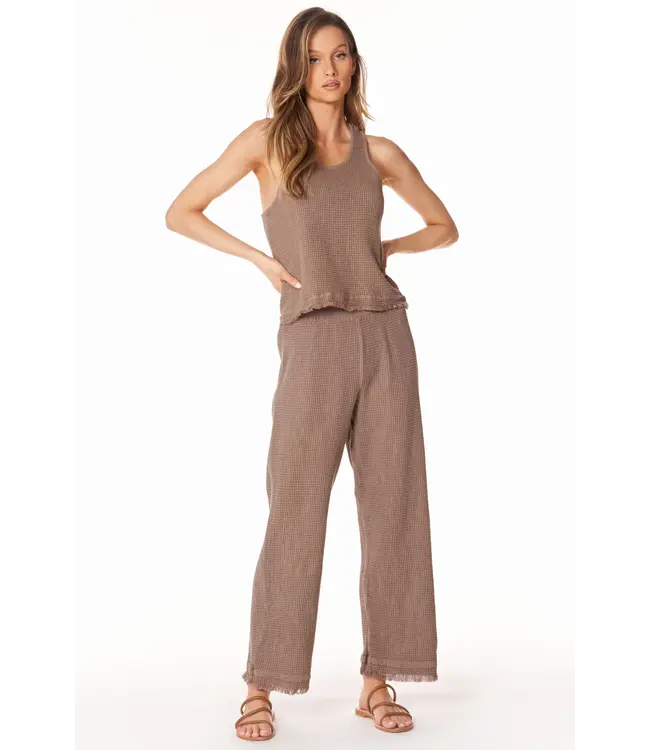 Bobi Cropped Wide Leg Pant