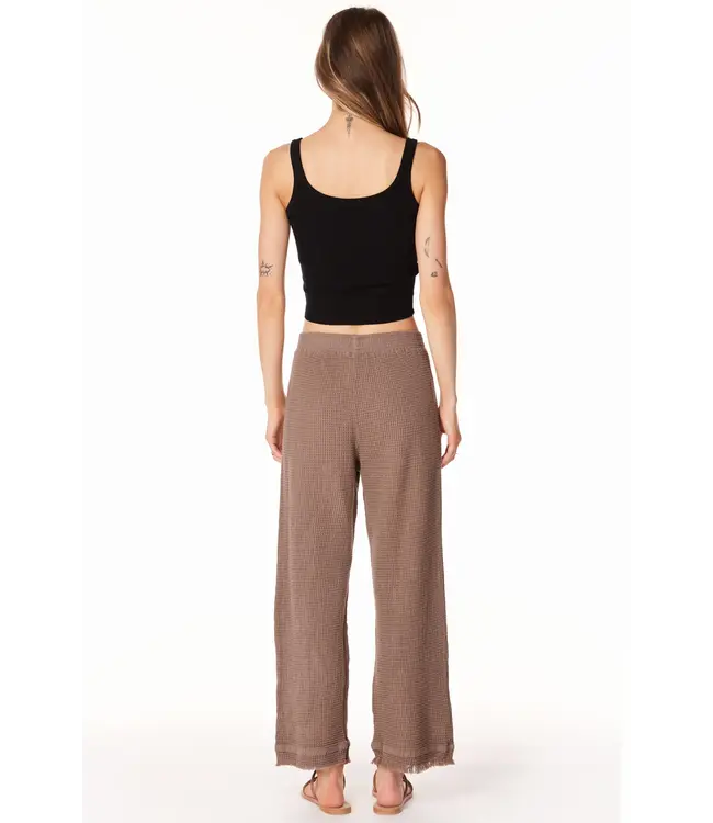 Bobi Cropped Wide Leg Pant