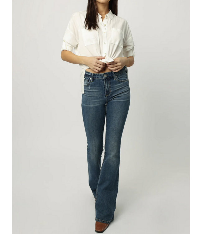 Dear John Arianna Tie Front Top