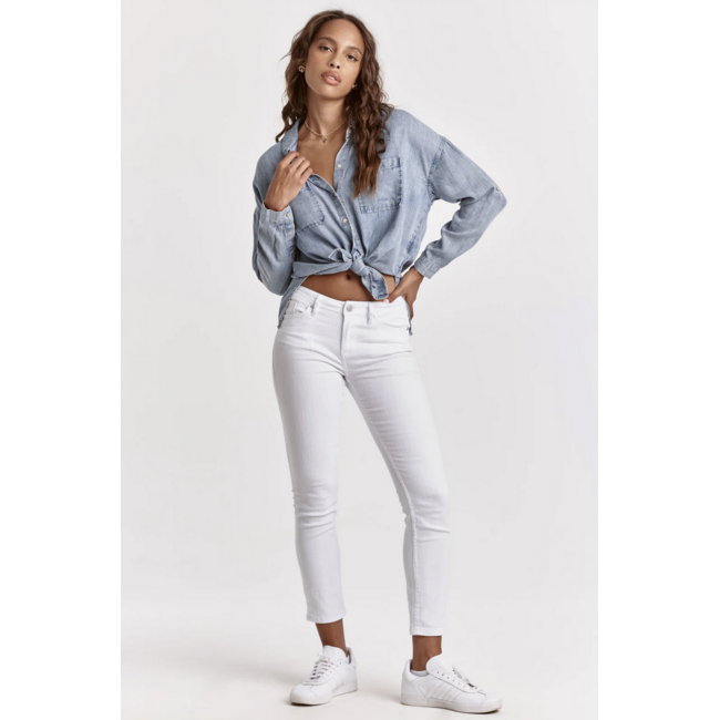 Dear John Arianna Tie Front Top