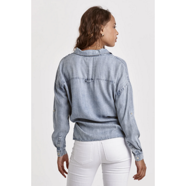 Dear John Arianna Tie Front Top