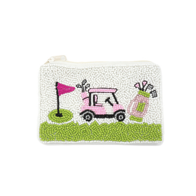 Seed Bead Coin Purse