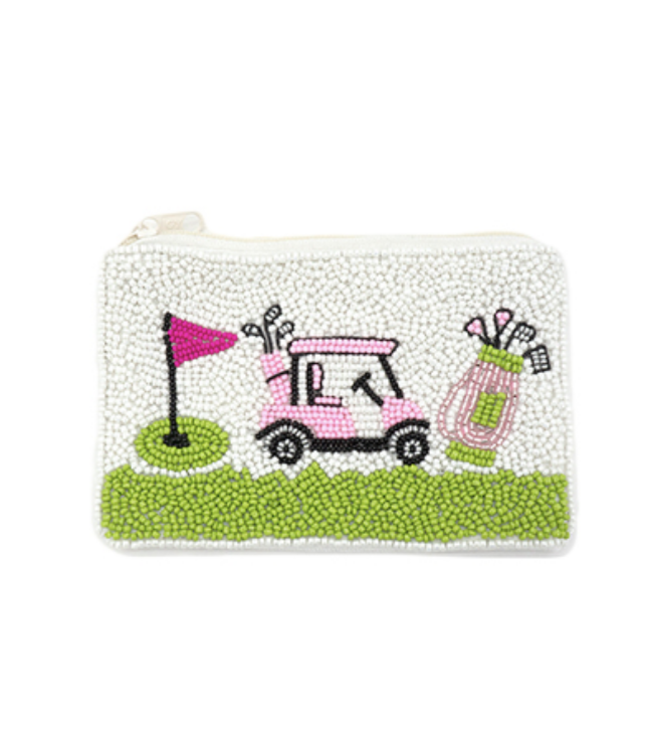 Seed Bead Coin Purse