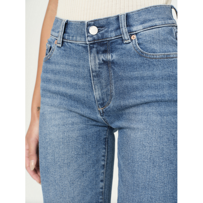 DL1961 Mara Straight Mid Rise Instasculpt Ankle