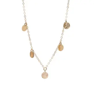 Talia Multi Disk Necklace