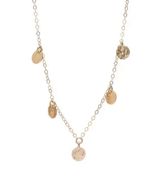Talia Multi Disk Necklace